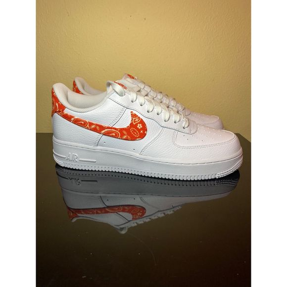 Nike Shoes - NEW Nike Air Force 1 Low Orange Paisley Shoes DJ9942-102 Size 11 Womens / 9.5 Me